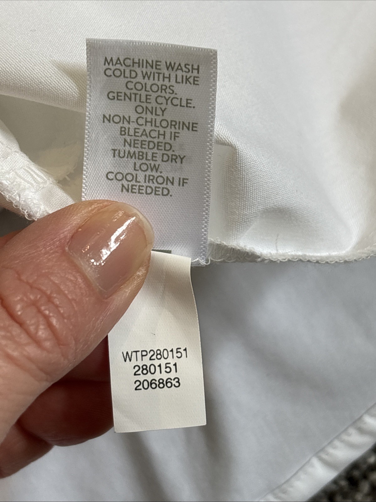 J. Jill Wearever Collection Poplin Shirt Ruched Twist Front Detail XL White