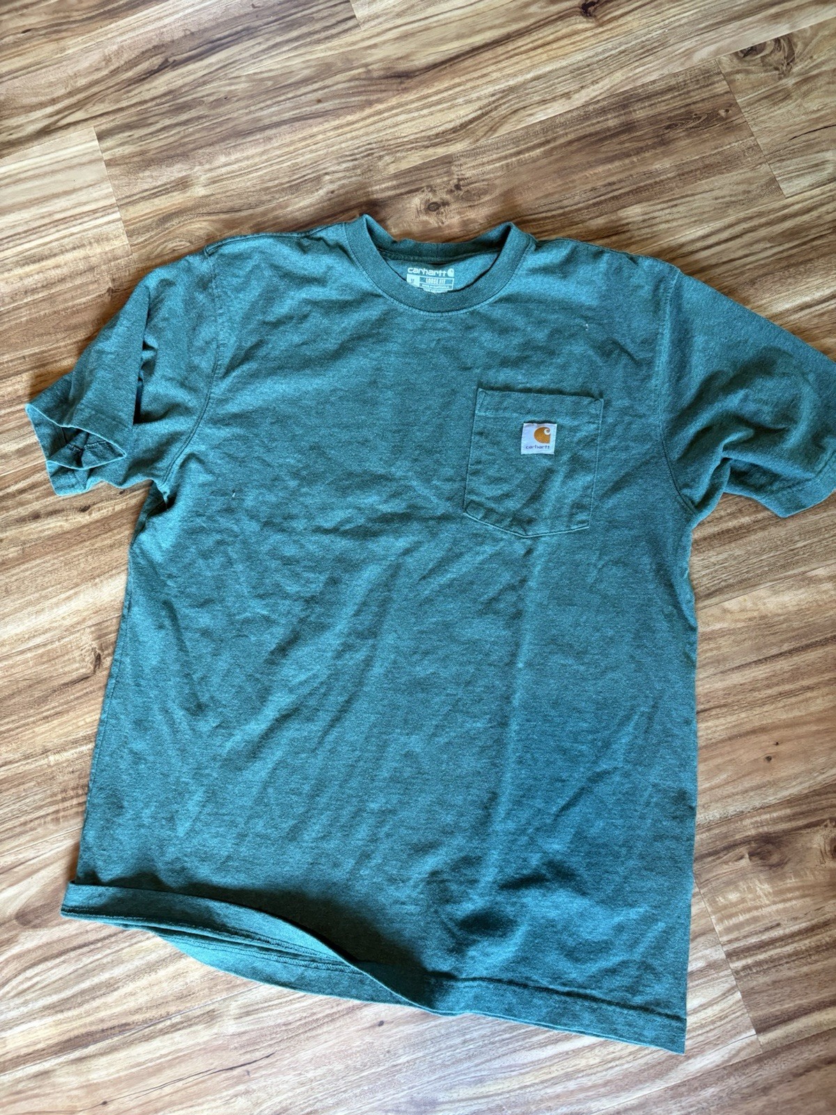 Carhartt K87-HTG Men’s Short Sleeve T-shirt – Green