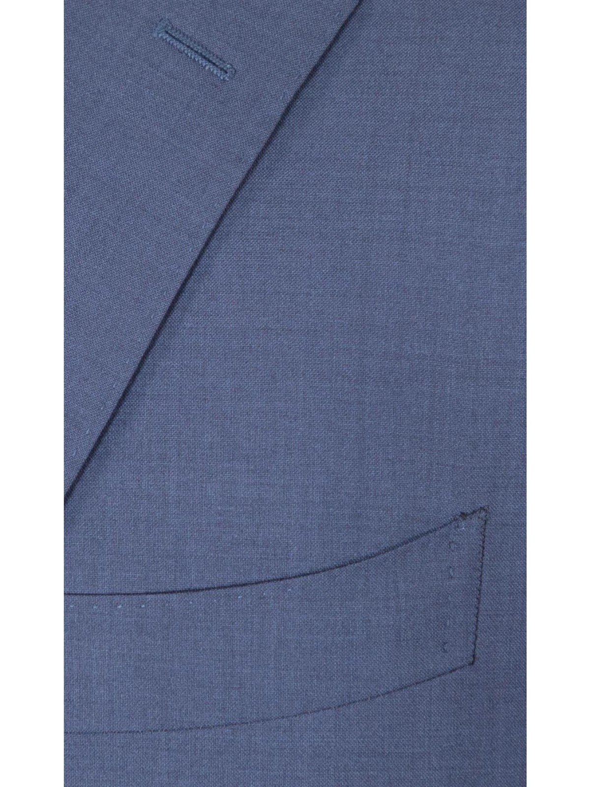 CANALI Impeccabile 100% Wool Suit , Model 15280, Mid Blue, Size 48 L (58 EU) NEW