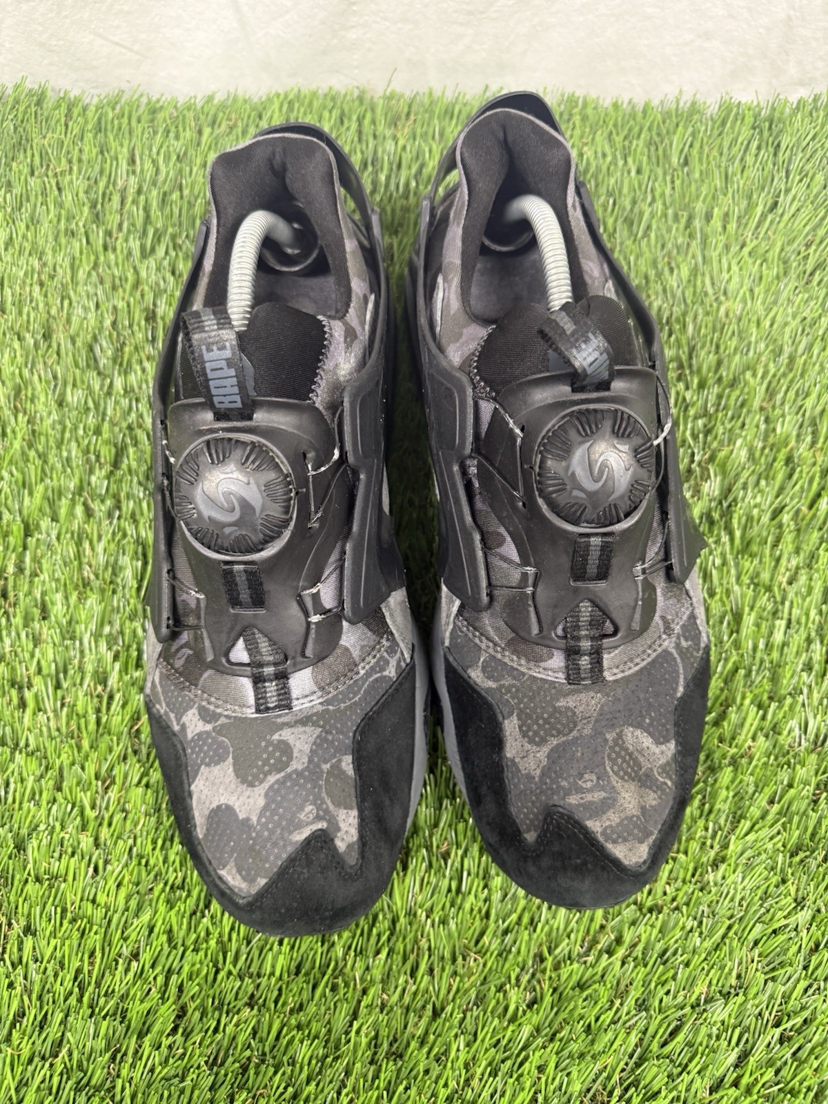 Size 11 – PUMA Disc Blaze x A Bathing Ape Black Camo 2015