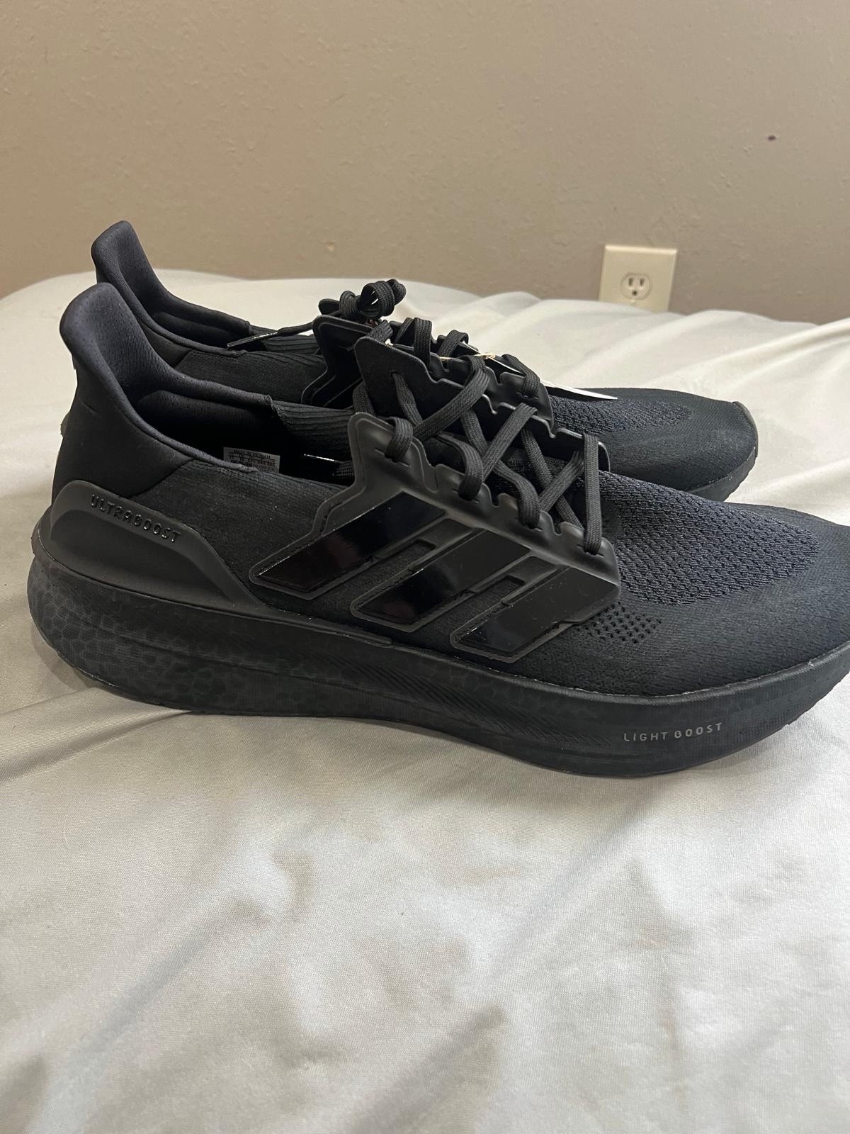 Adidas Ultraboost 21 Shoes Mens 17 Triple Black Primeblue Running FY0306 2 pairs