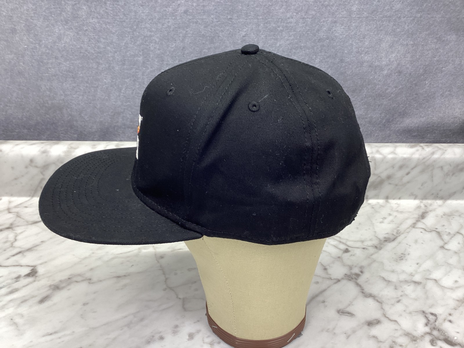 Gatorade Logo Otto Snapback Hat Black Adjustable One Size Flat Brim Cap