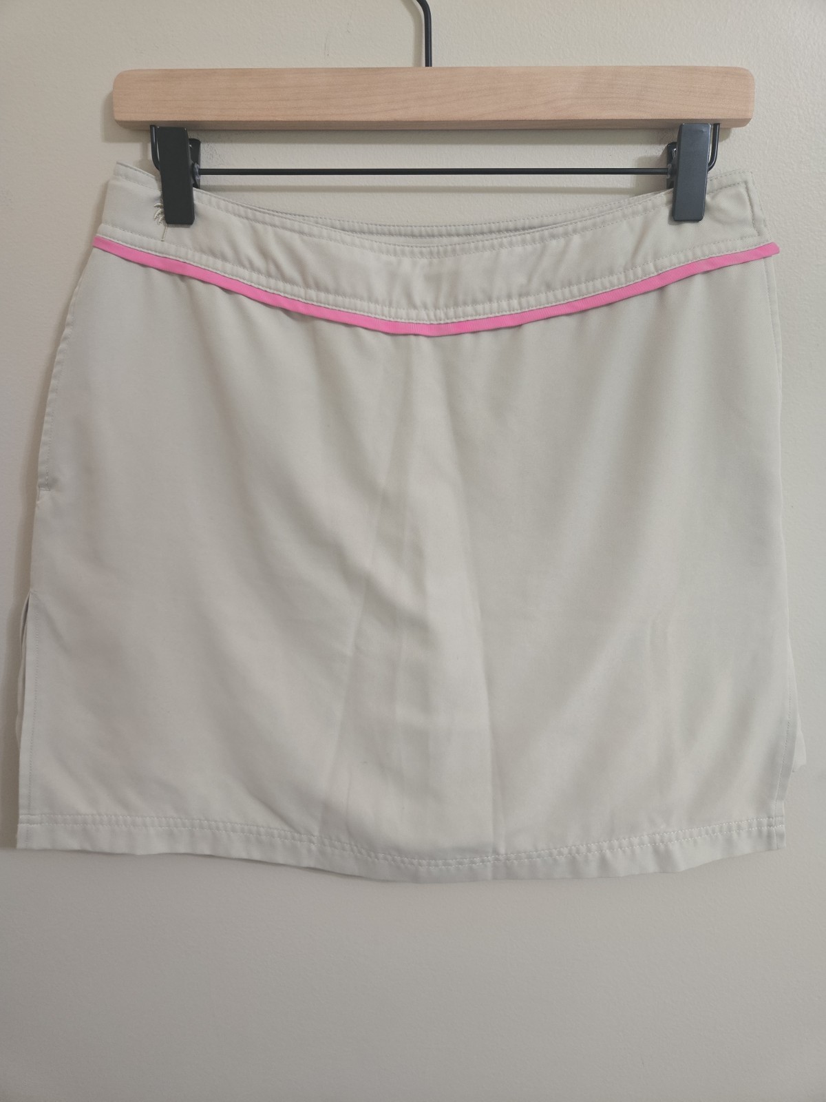Vintage Lilly Pulitzer White Label Khaki Skort Women’s Size 4 Quick Dry Golf