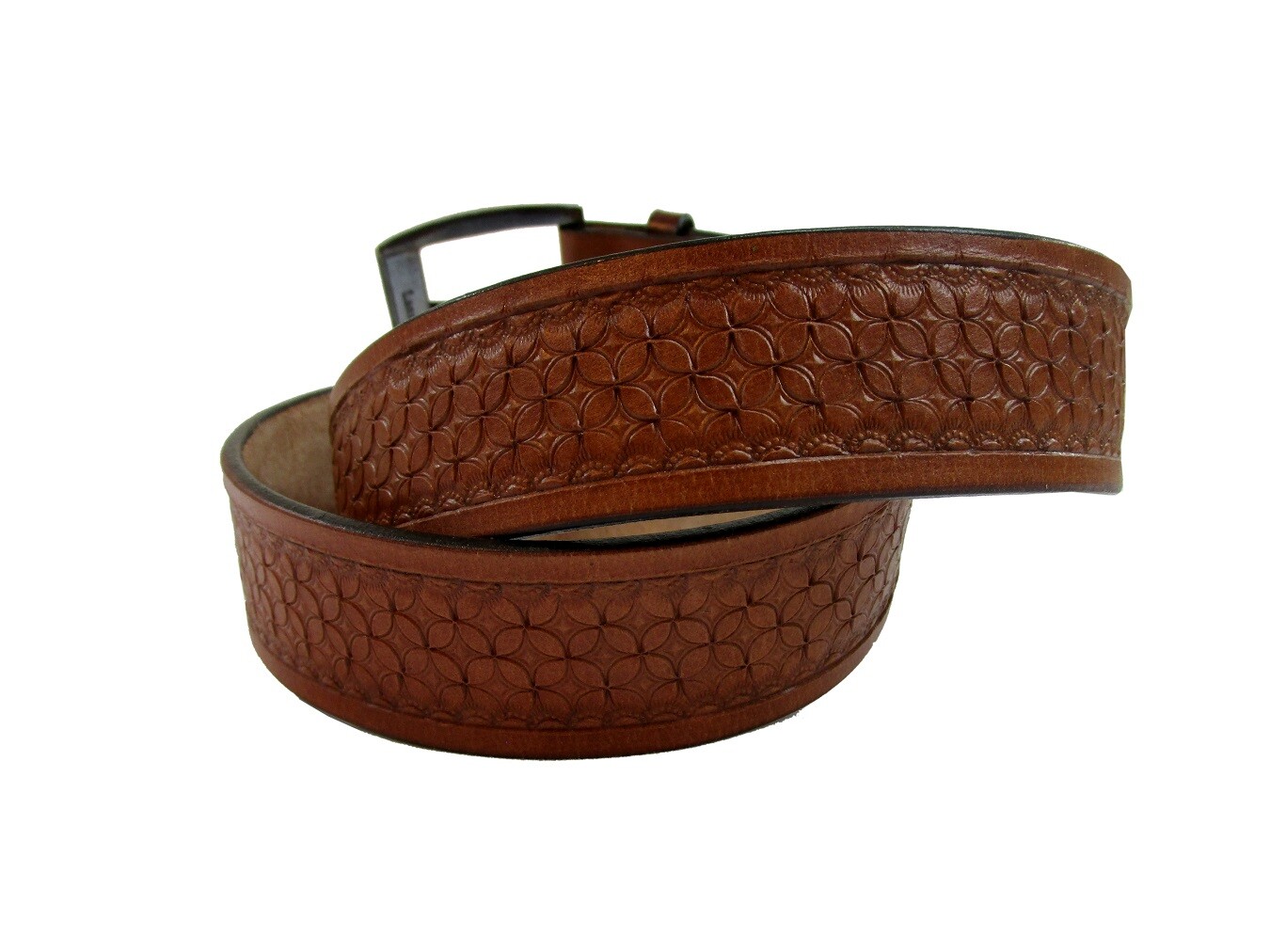 WESTERN BELTS FOR MEN TOOLED LEATHER WORK BELT CASUAL FOMRAL WEAR 32 TO 50
