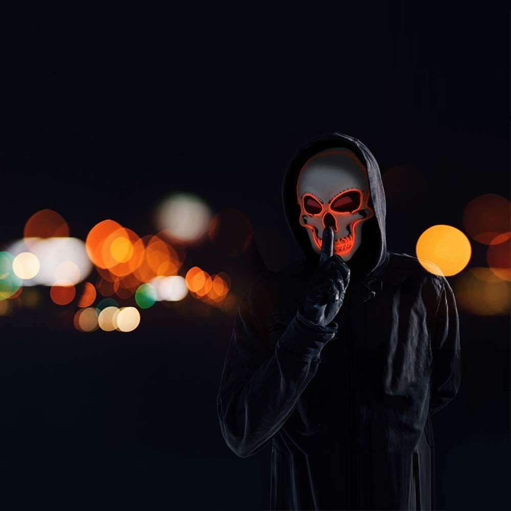 Halloween Scary LED Mask for Parties