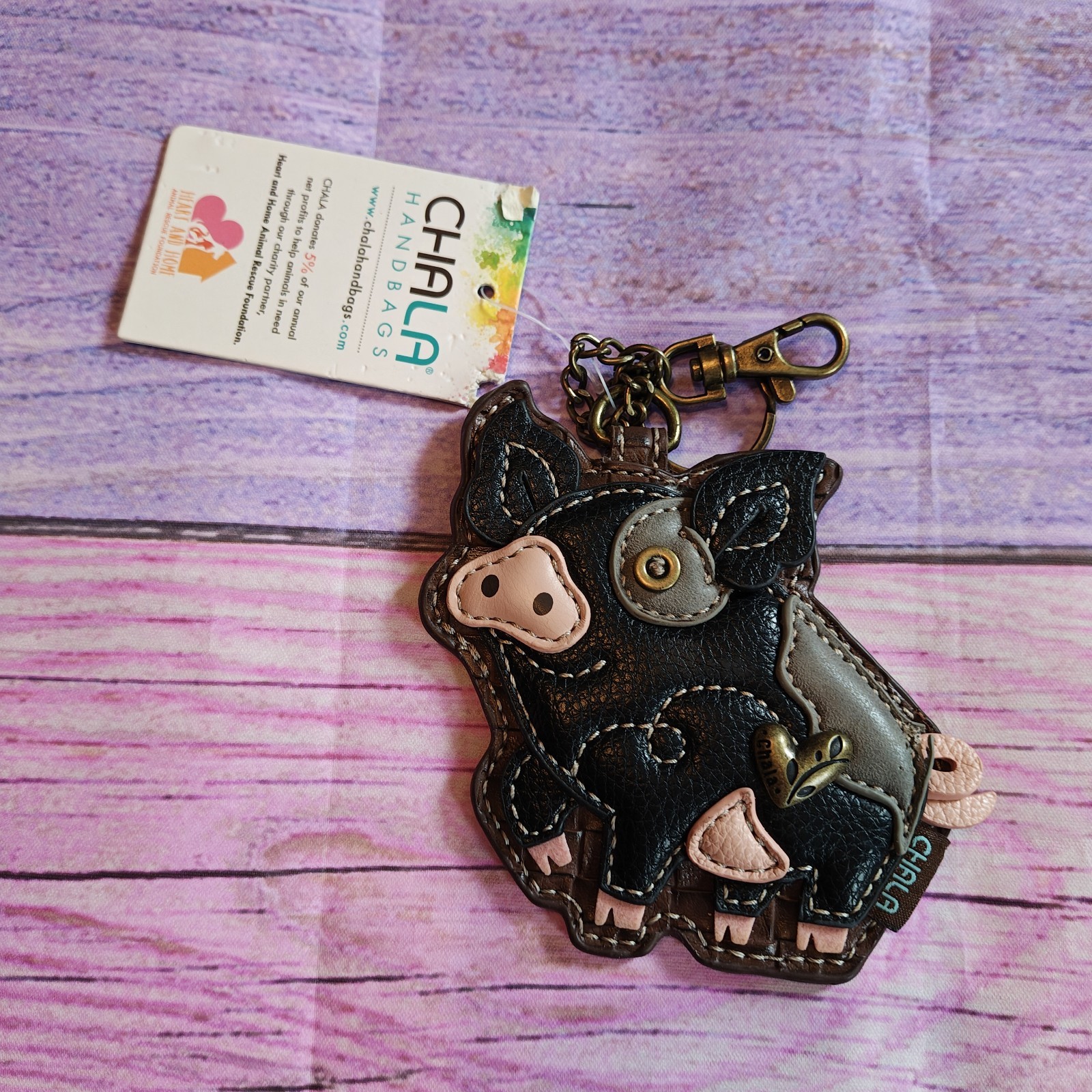 Chala Pig Keychain #1276
