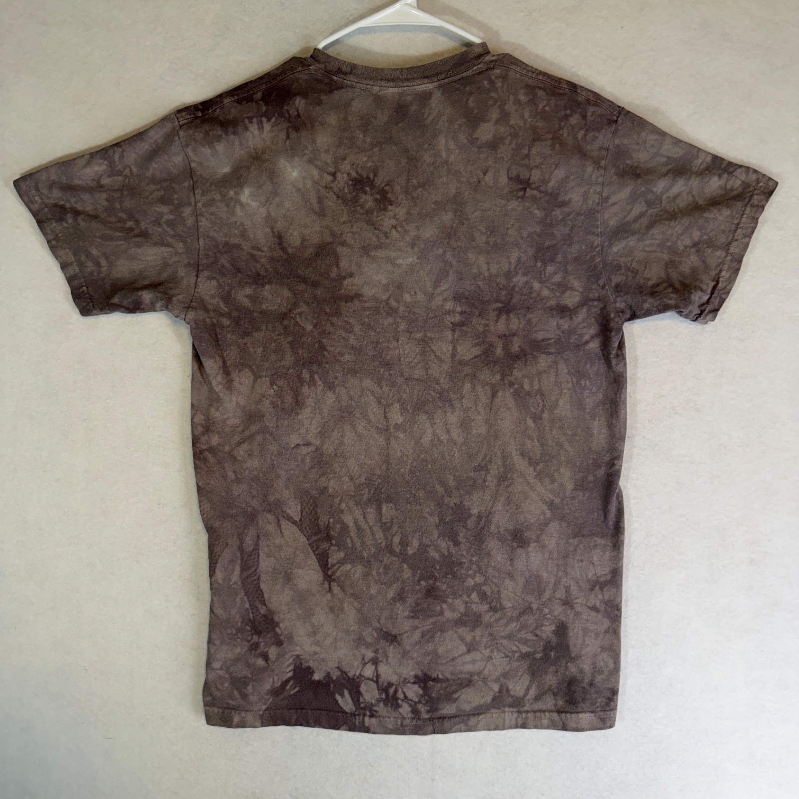 The Mountain Scottish Terrier Dog Tie Dyed Brown All Over Print T-shirt Medium