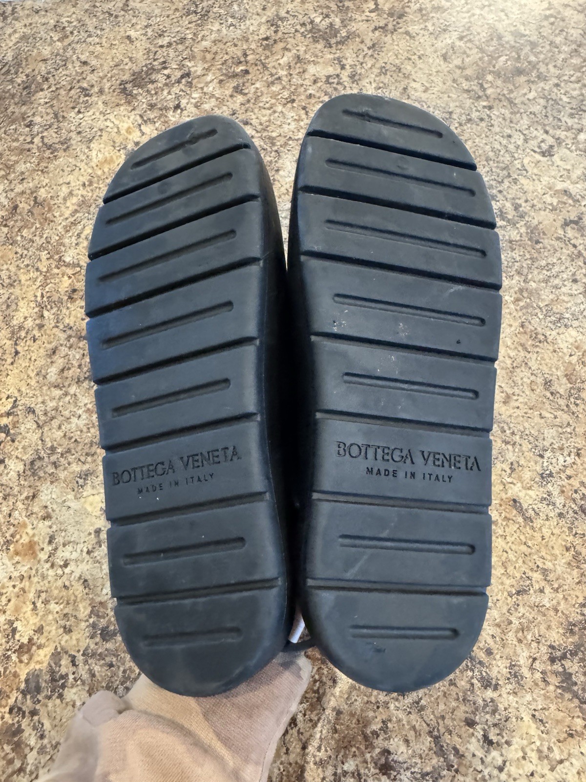 Bottega Veneta Rubber Puddle Slingback Sandals Women’s 35 US 5