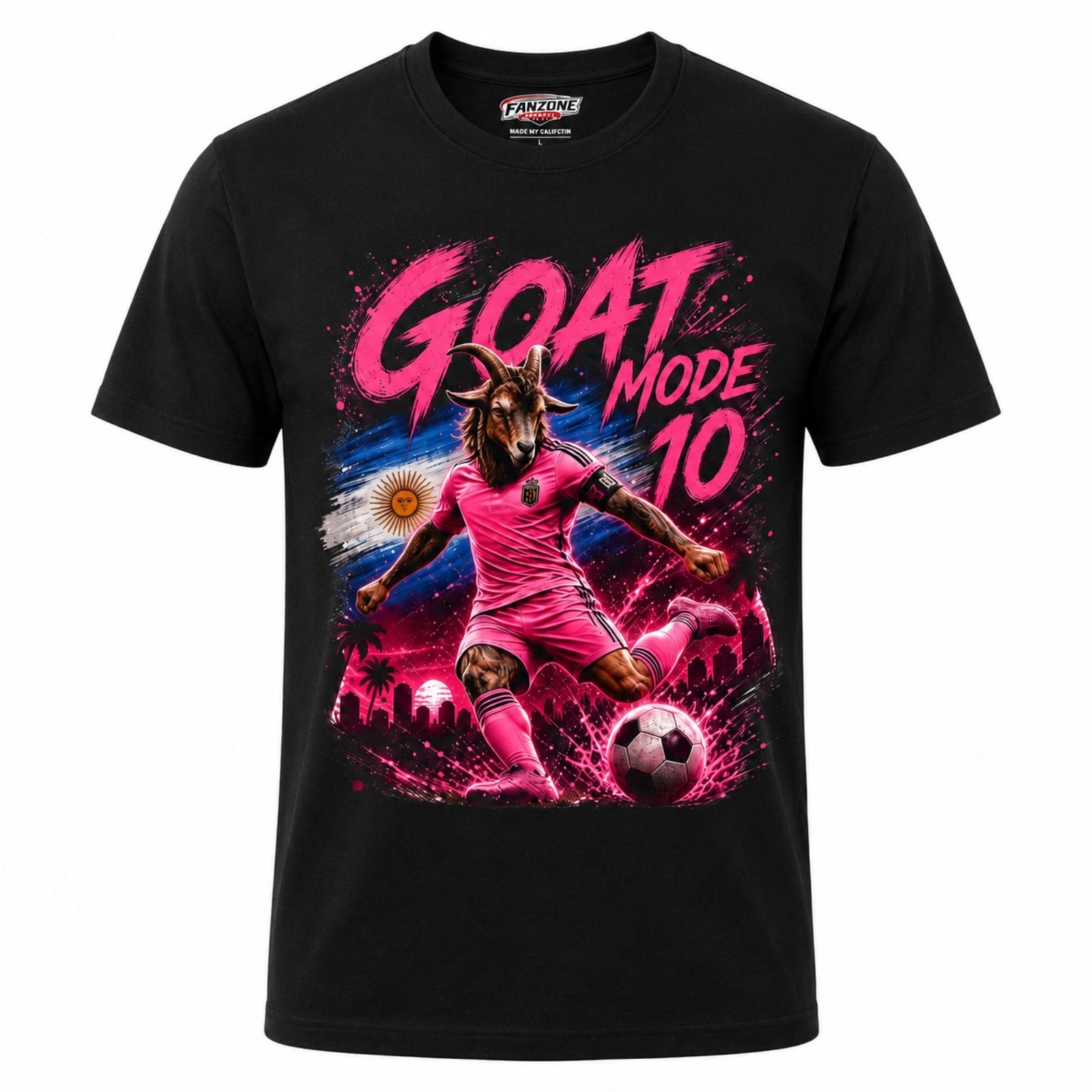 Messi GOAT Mode 10 Argentina 2026 Fifa World Cup Match Day Shirt Soccer Tee