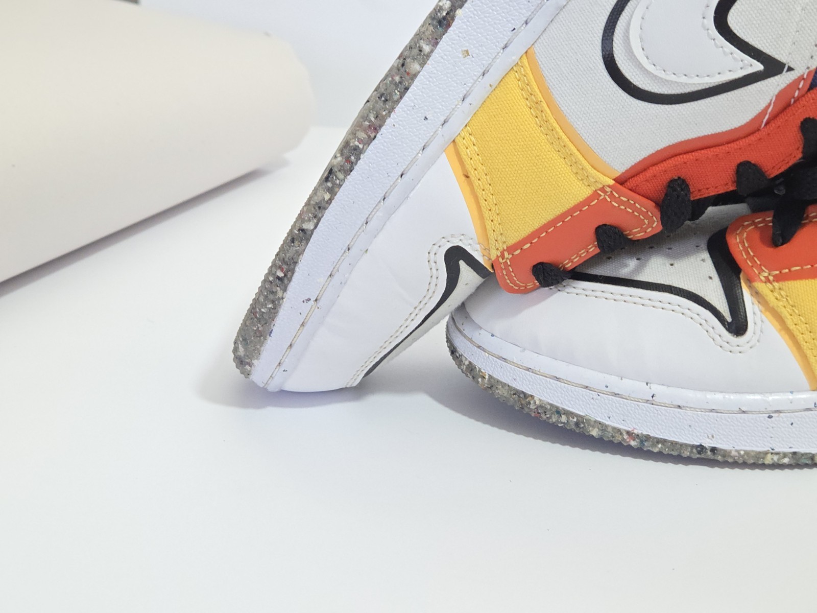 Air Jordan 1 Mid SE GS ‘Multi-Color Canvas’ Size 7Y PREOWNED