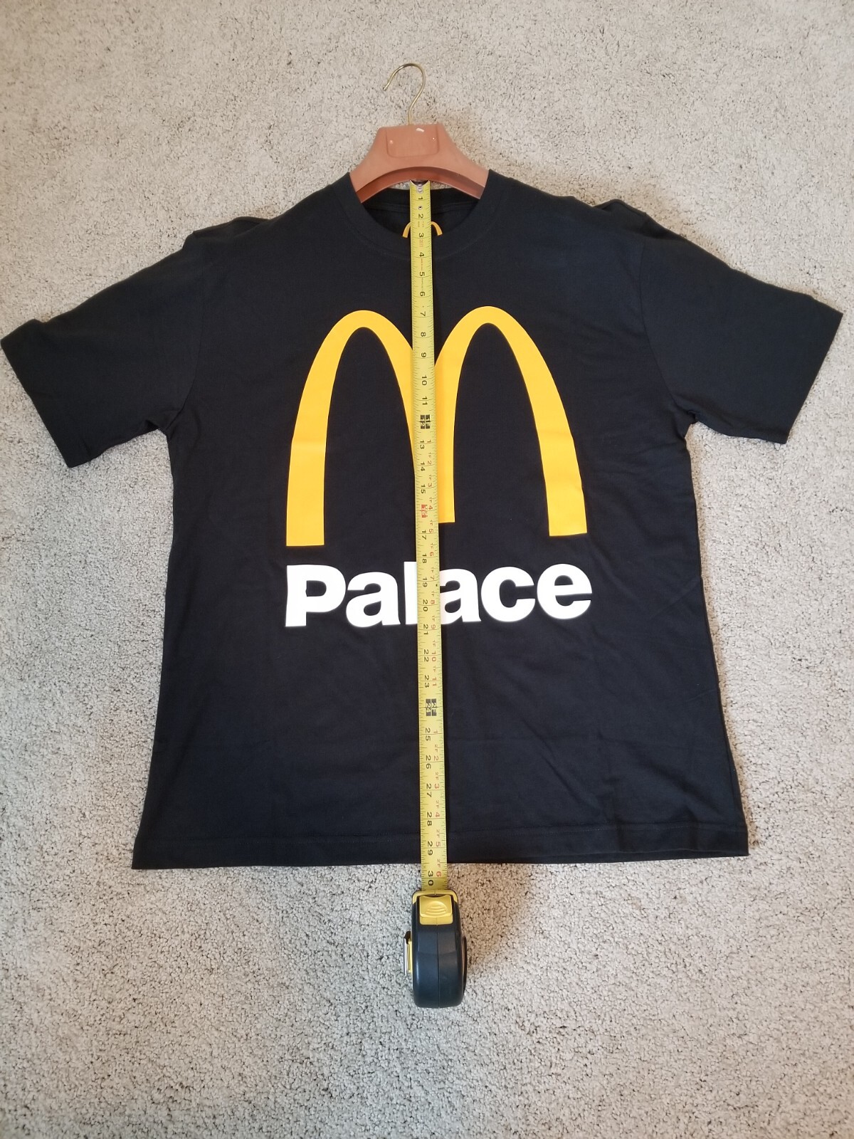 NEW Palace x McDonald’s Logo T-shirt Size Large Tee