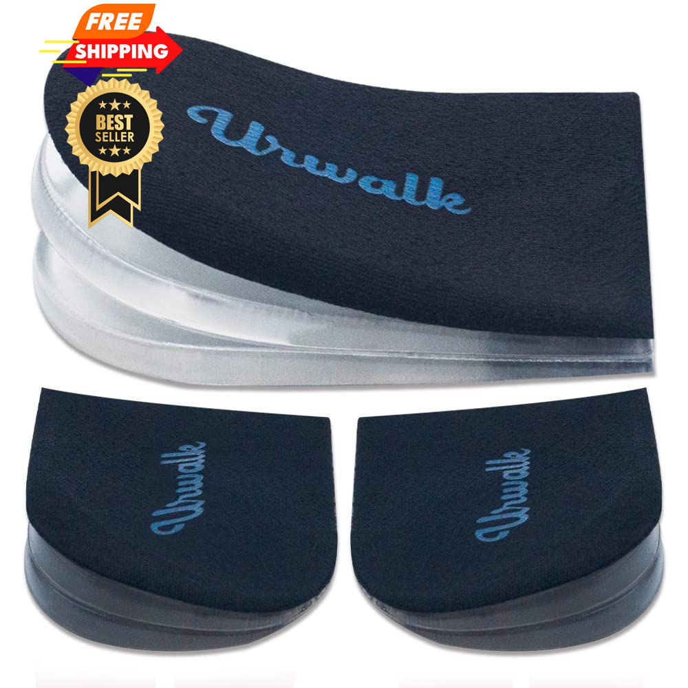 Urwalk 3 Layers Adjustable Supination & Over-Pronation Large, Black – 3 Pairs