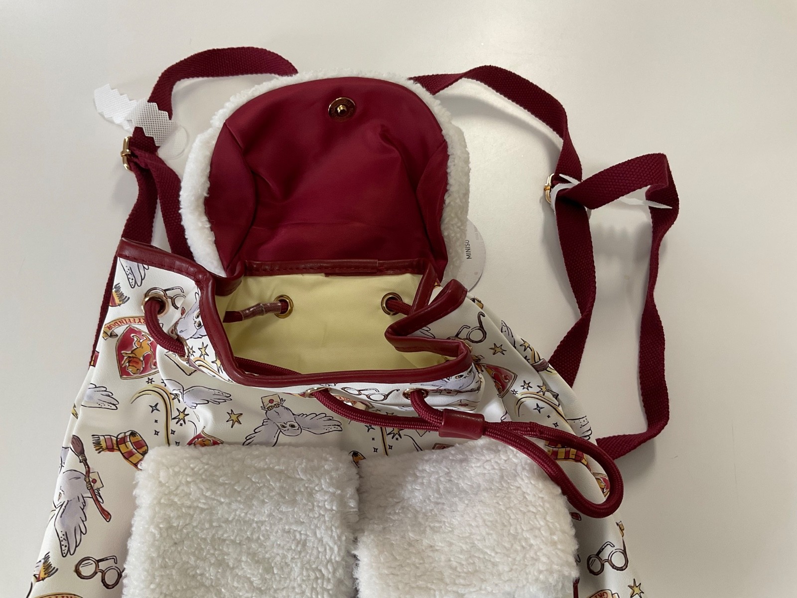 Harry Potter Backpack- MINISO Gryffindor NWT