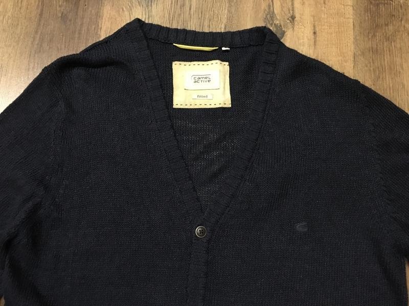 Men Camel Active Sweater Navy Linen 42 / XL / 50