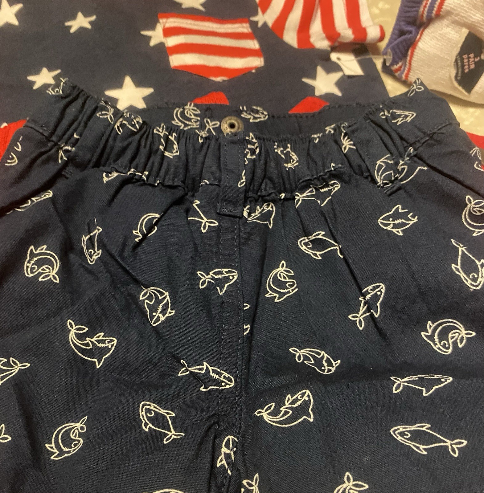 Clothing Lot Red White and Blue 3-6 Months And 6-9 Months