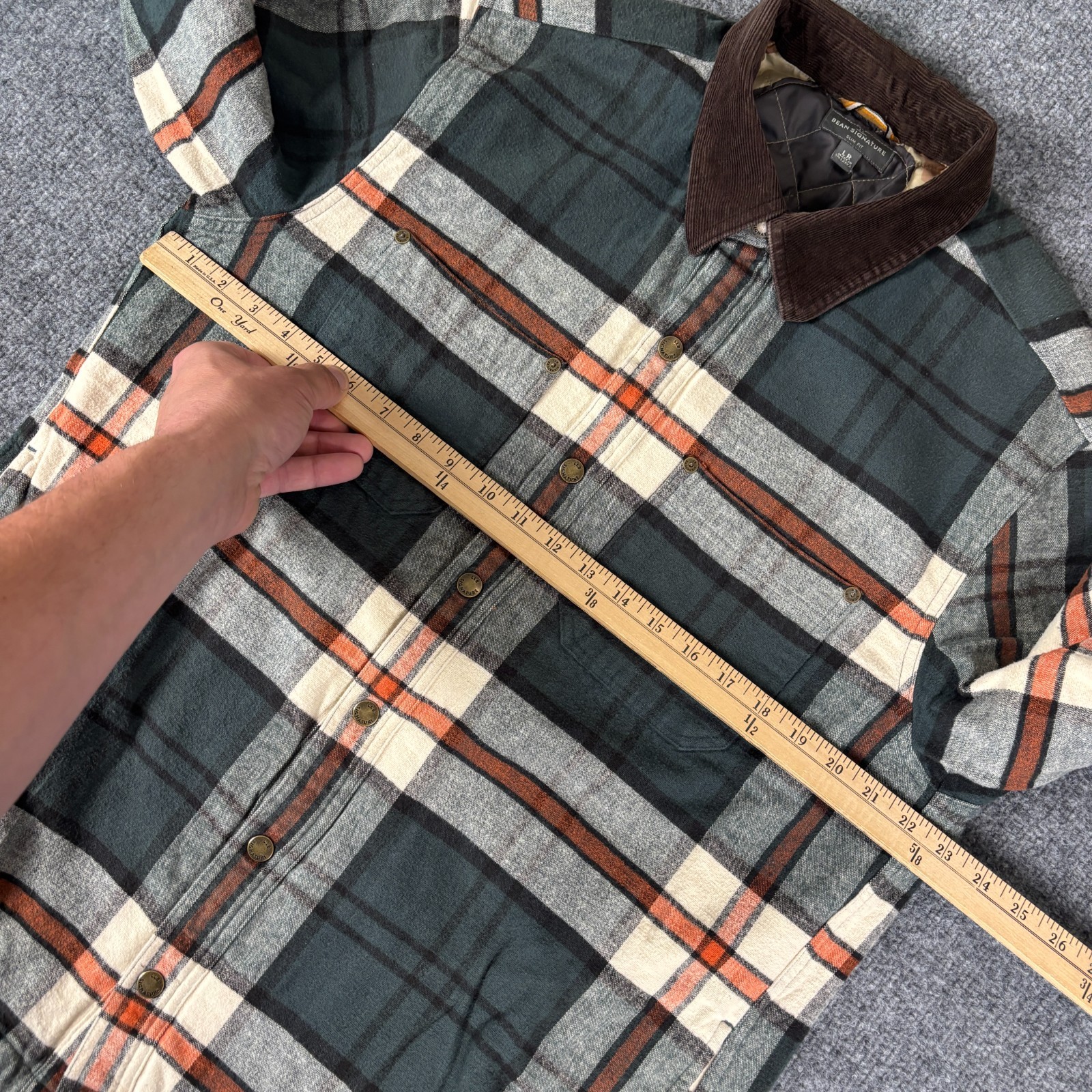 LL Bean Signature Jacket Slim Fit Large R
