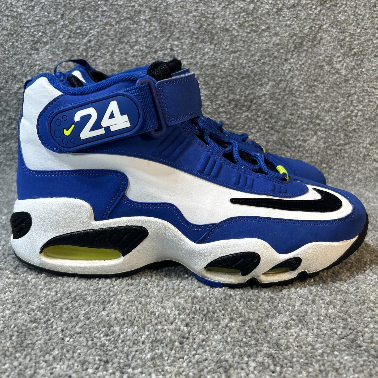 Nike Air Griffey Max 1 2021 Varsity Royal Blue Athletic Fashion Sneakers Size 8