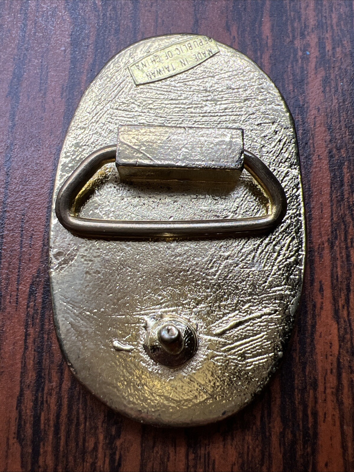Vintage 1986 Fur Rendezvous Anchorage Alaska Beaver Belt Buckle 2 1/4” Wide