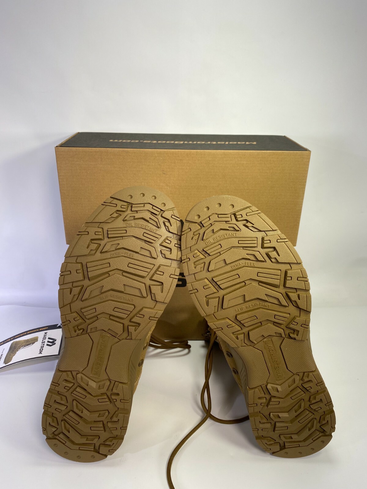Maelstrom Mil Lite Men’s 9” Coyote Brown Military Boot AR 670-1 Compliant
