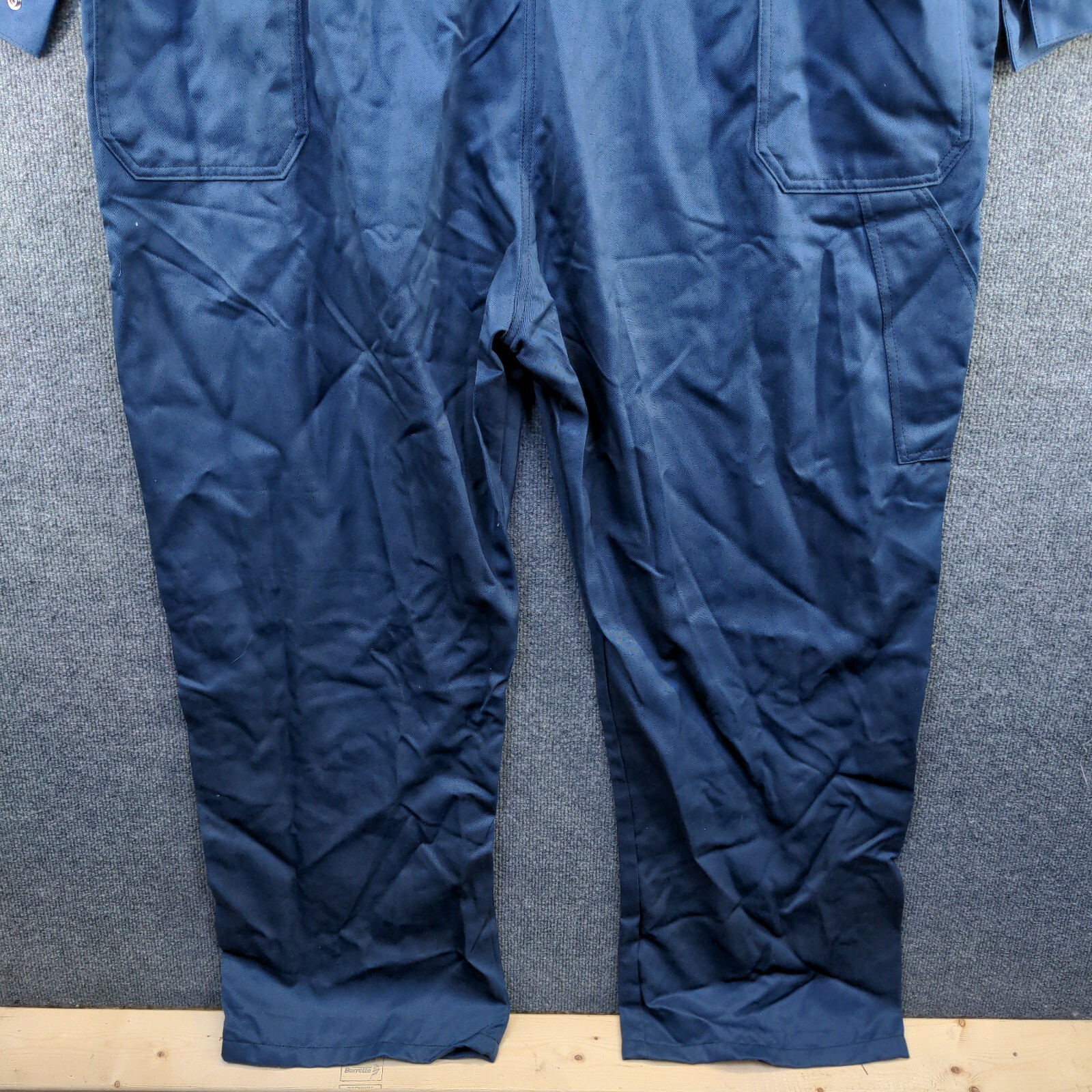 Steel Grip Inc. Men’s Coveralls Blue Size 58 Flame Resistant Alum Splash Resist