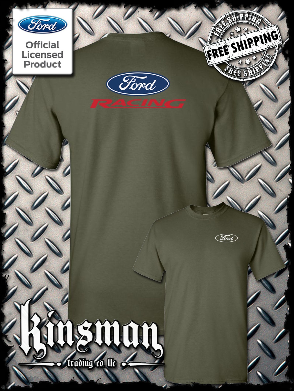 Ford Performance 2-Sided T-Shirt – Official Licensed Product – Mustang F-150