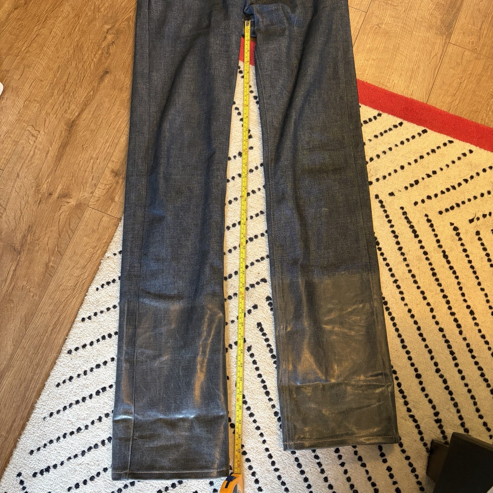 Maison Margiela Selvedge Mid-rise Turn-up Jeans Size W28