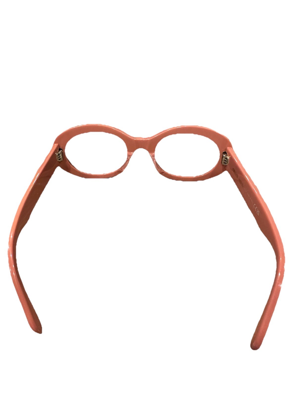 CELINE Triomphe 01 Oval Acetate Sunglasses in Powder Rose CL40194U