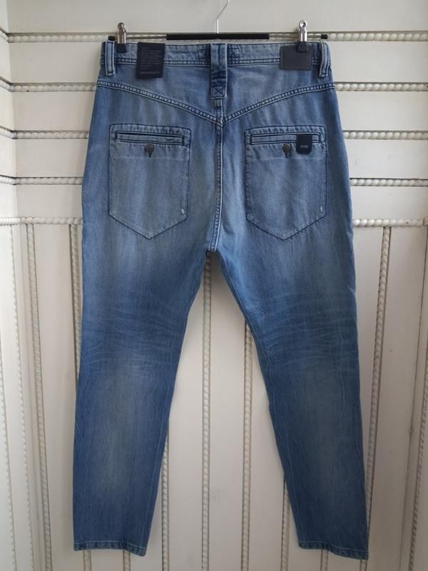 DRYCORN Men`s Jeans Blue Zip Size W32L34