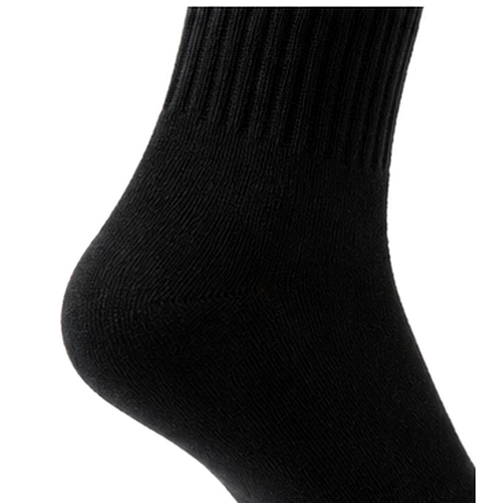 Women High Rib Crew Socks 10 Pairs Cotton Cushioned Odor Free Athletic Casual