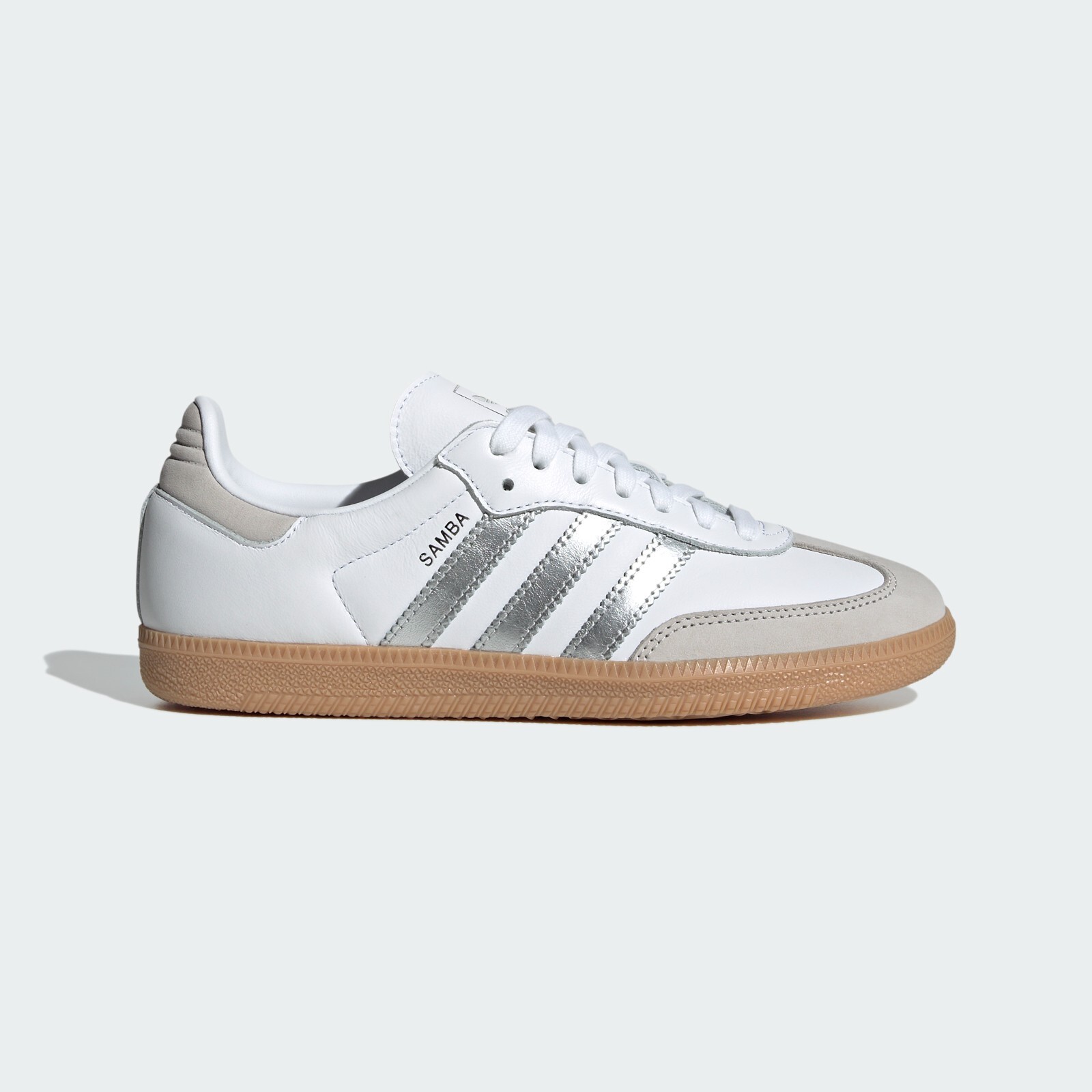 Adidas Originals Samba OG White Silver Lifestyle New Women Shoes Rare JI2725