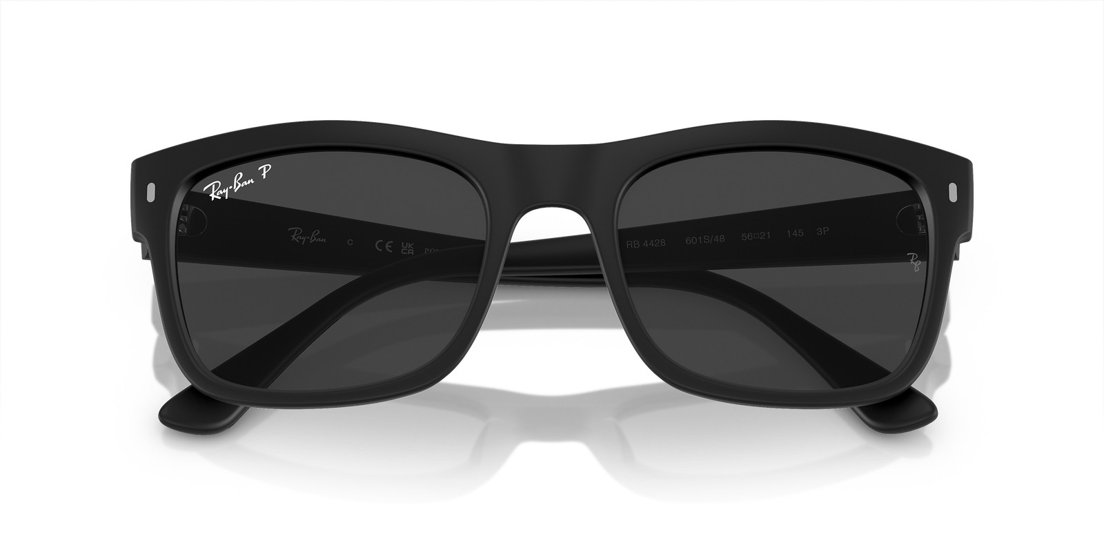 Ray-Ban RB4428 Matte Black/ Black Polarized 56 mm Sunglasses RB4428 601S48 56-21