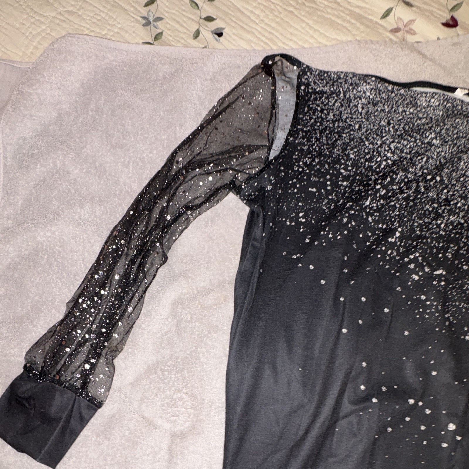 Ladies Black Blouse XL