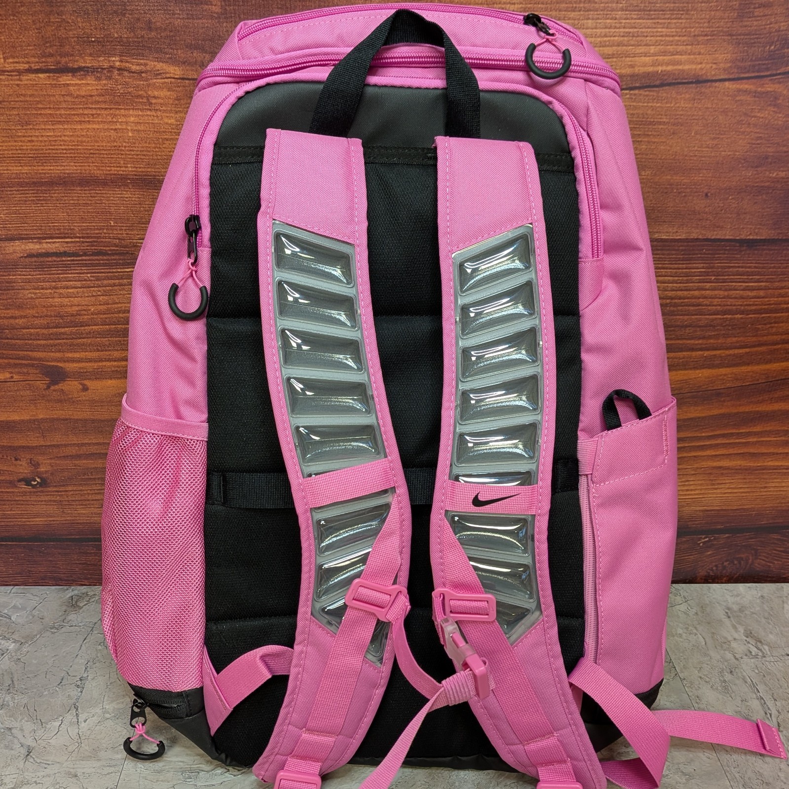 Nike Hoops Varsity Elite Playful Pink Black 32L Basketball Backpack HM9965-675
