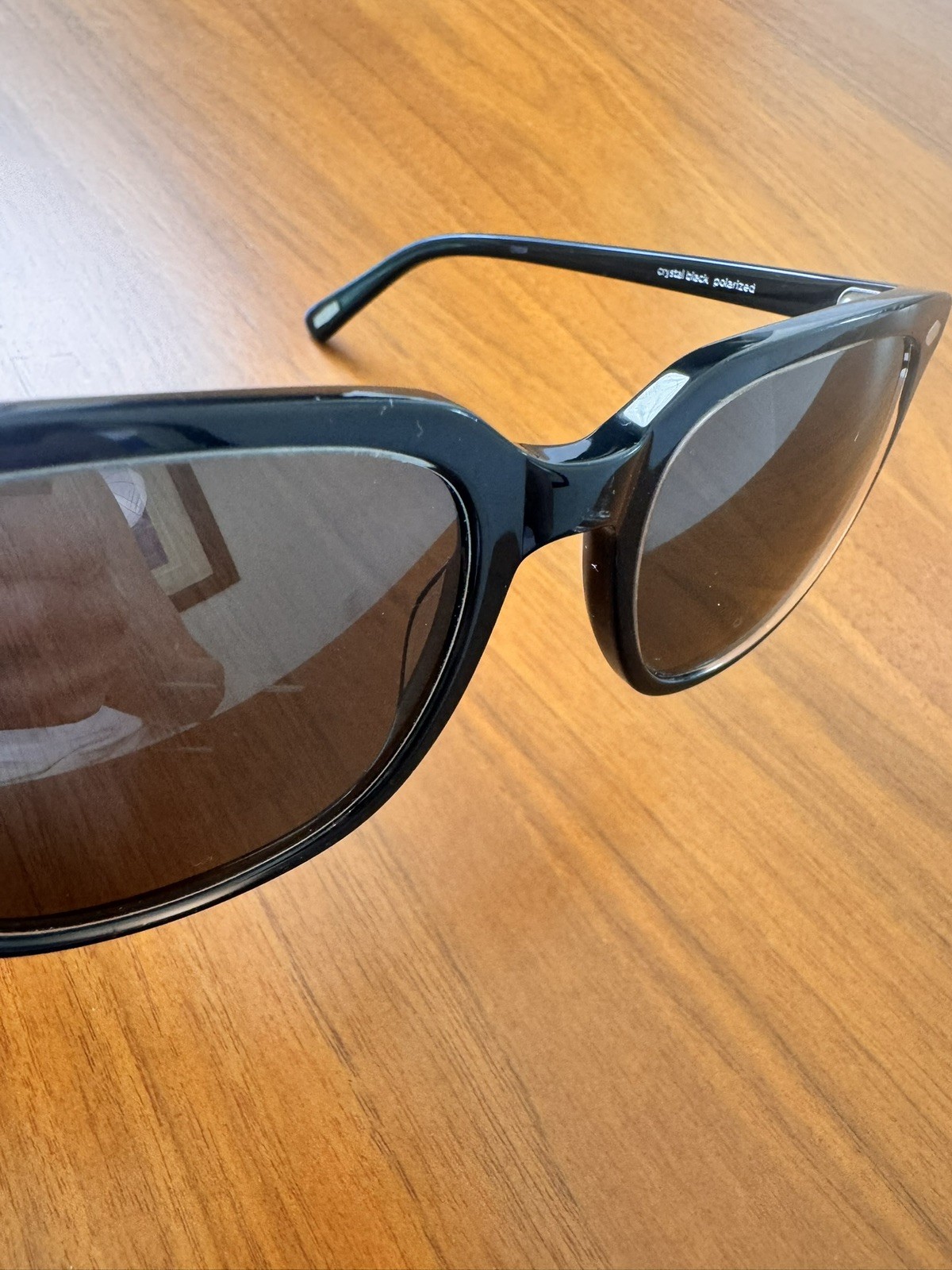 Raen Arlo Crystal Black Polarized Size Sunglasses Fair – scratches