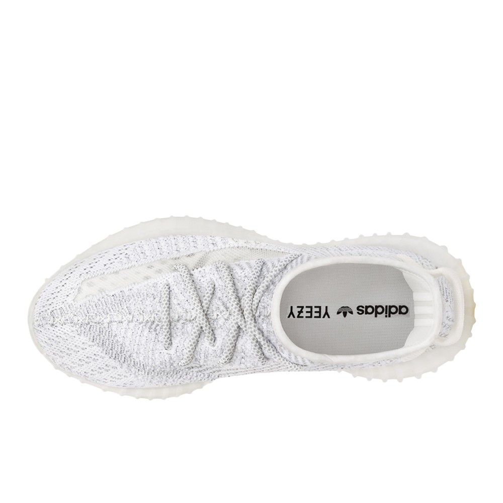 adidas Yeezy Boost 350 V2 Lace Up Mens White Sneakers Casual Shoes EF2905
