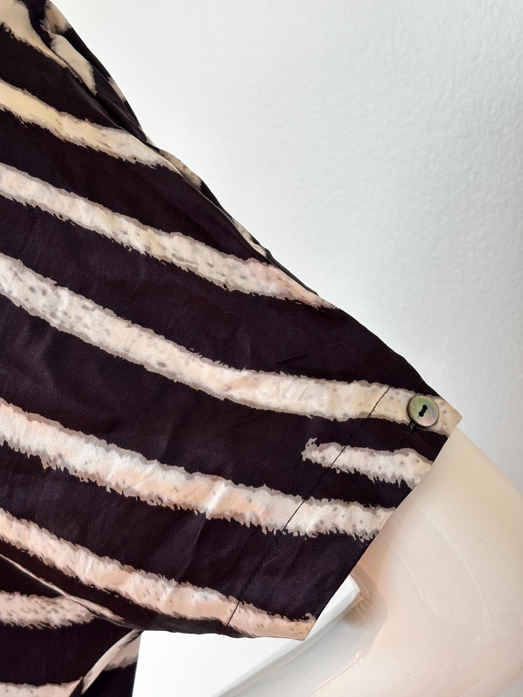 Stella McCartney Silk Zebra Dress IT42 Pockets 2009