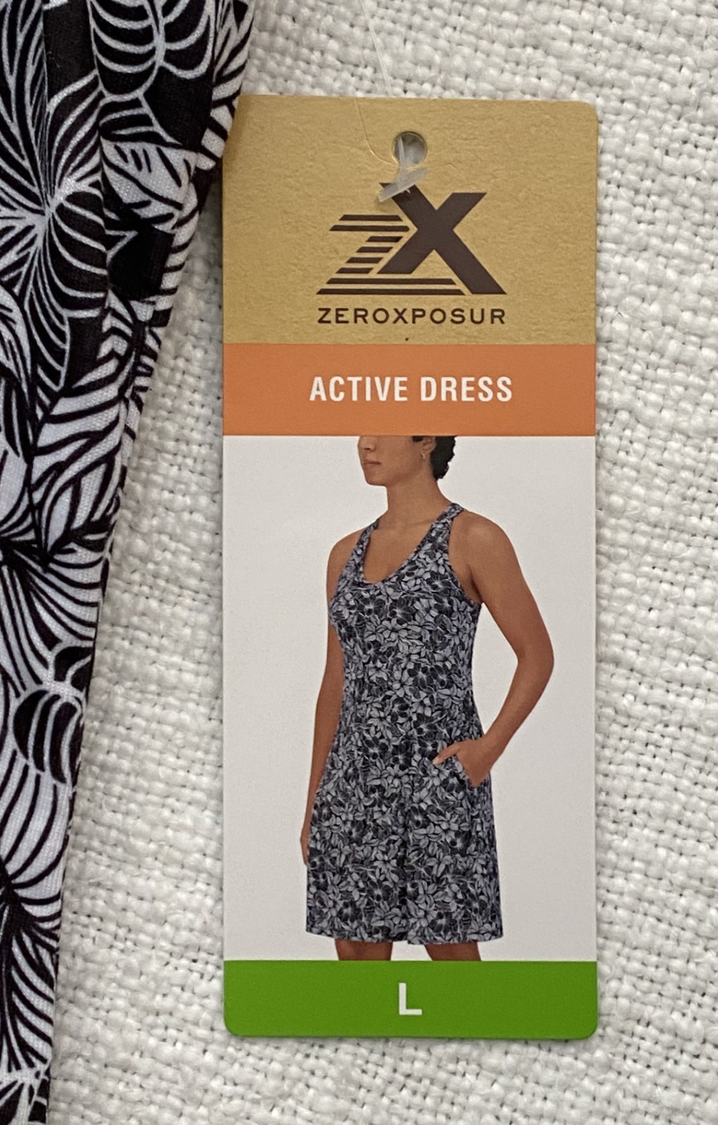 ZEROXPOSUR WOMENS MULTI-COLOR FLORAL ACTIVE DRESS – SIZE LARGE – NWT