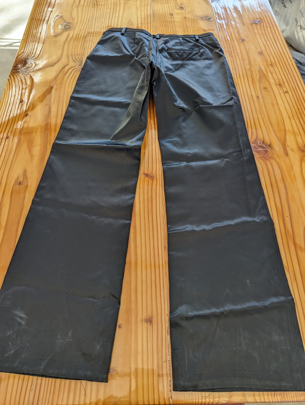 Gap stretch sz 4 black trouser pants acetate polyester blend