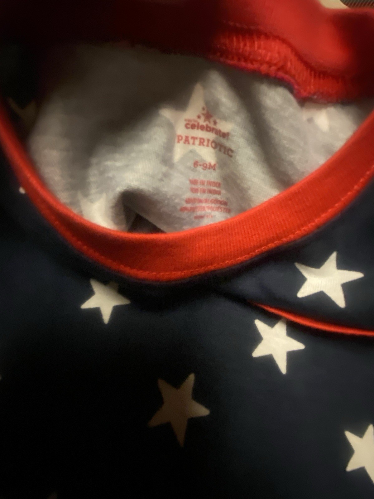 Clothing Lot Red White and Blue 3-6 Months And 6-9 Months