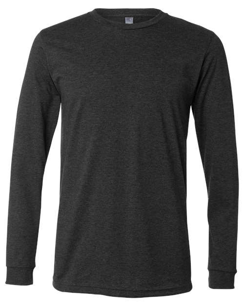 BELLA + CANVAS Heather CVC Long Sleeve Tee – 3501CVC