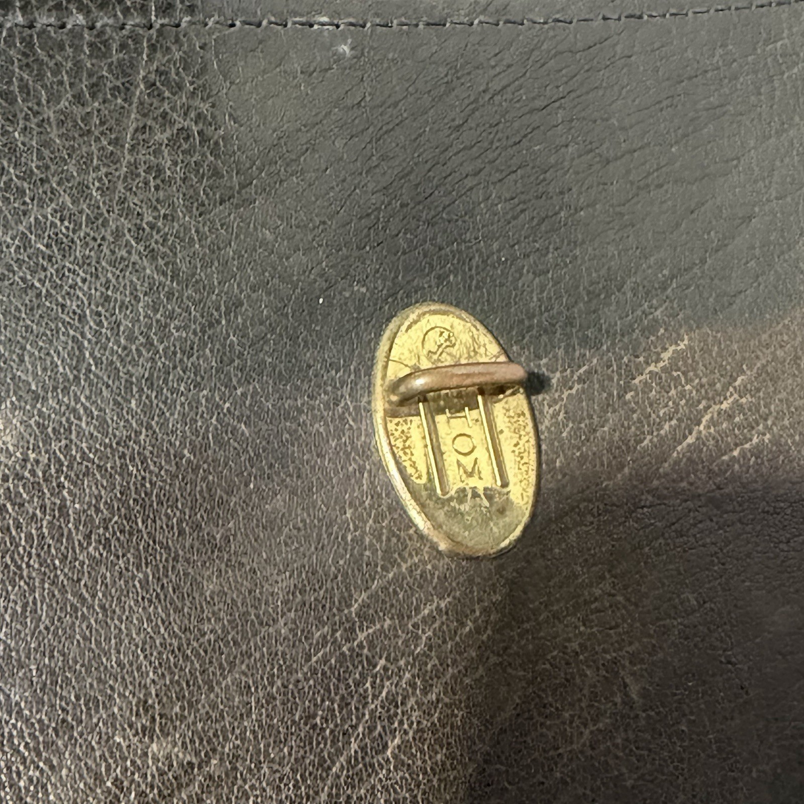 Vintage Coach No. 105 Executive Leather Envelope 66 Water Buffalo Brown RARE ⭐️