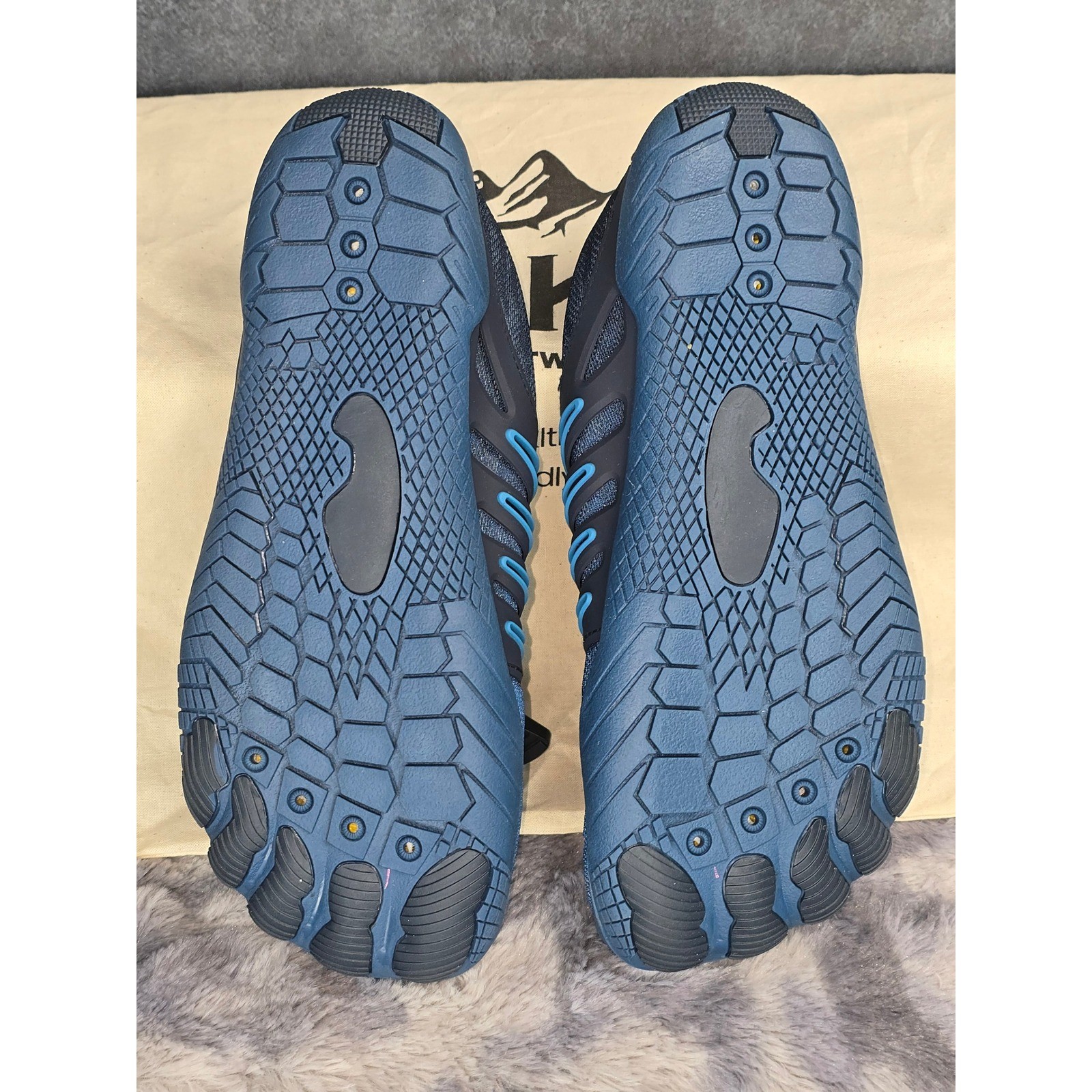 NWT Hike Footwear Colson Pro Barefoot Shoes Blue Size EU 39 Womens 8