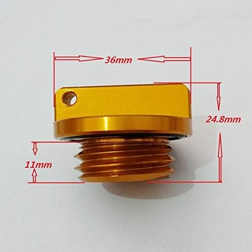 Oil Filler Cap Plug For R1 R3 R6 FZ1 FZ6/R FZ07 FZ8 FJR1300 MT01 MT07 yellow