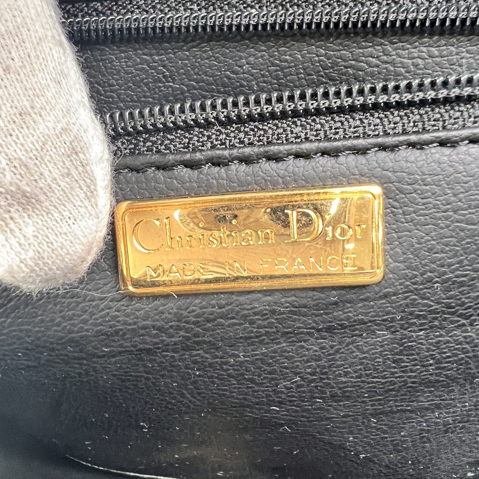 DIOR Shoulder Bag Black A-13644