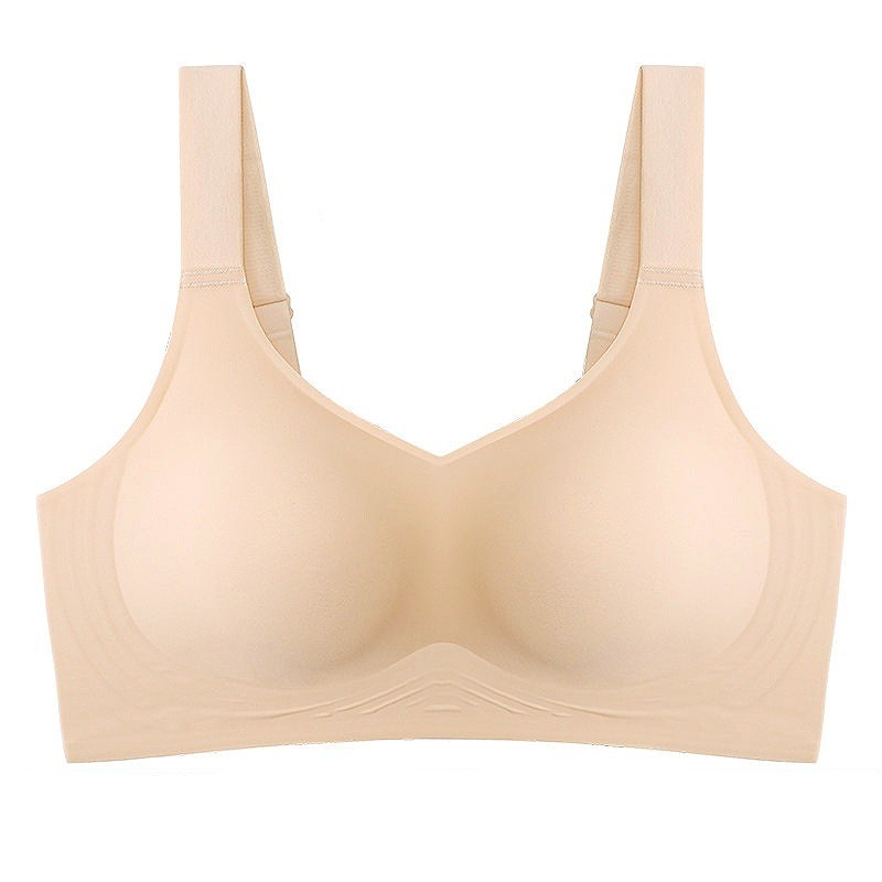 Traceless Underwear Wireless Bra Push Up Bralette Anti-Sagging Thin Big Size Bra