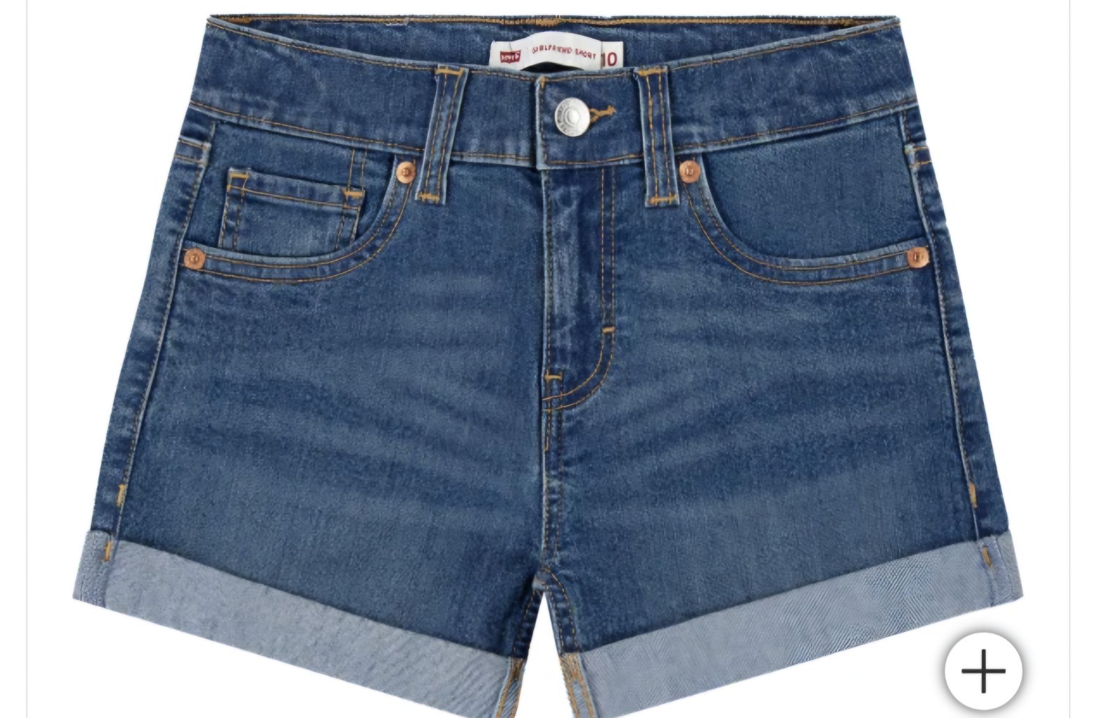 Levi’s Girls Denim Short Youth Size 12