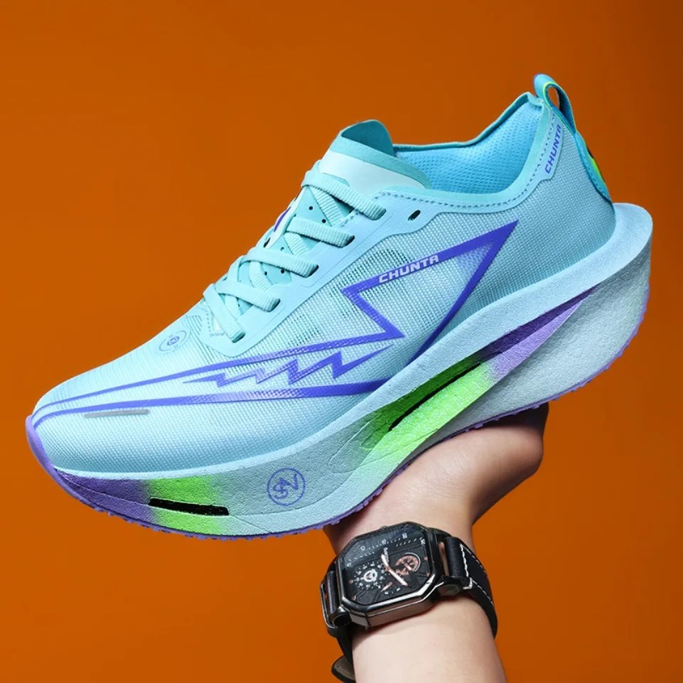 Running Shoes Carbon Plate Lightweight Breathable Men Women Athletic Sneakers