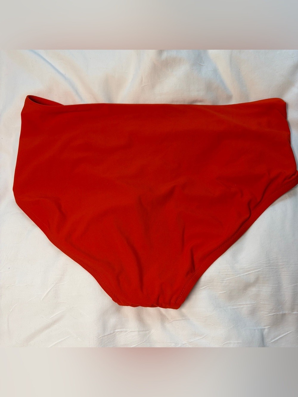 NWT CALIA Ruched Bikini Bottoms in Deep Red, Medium