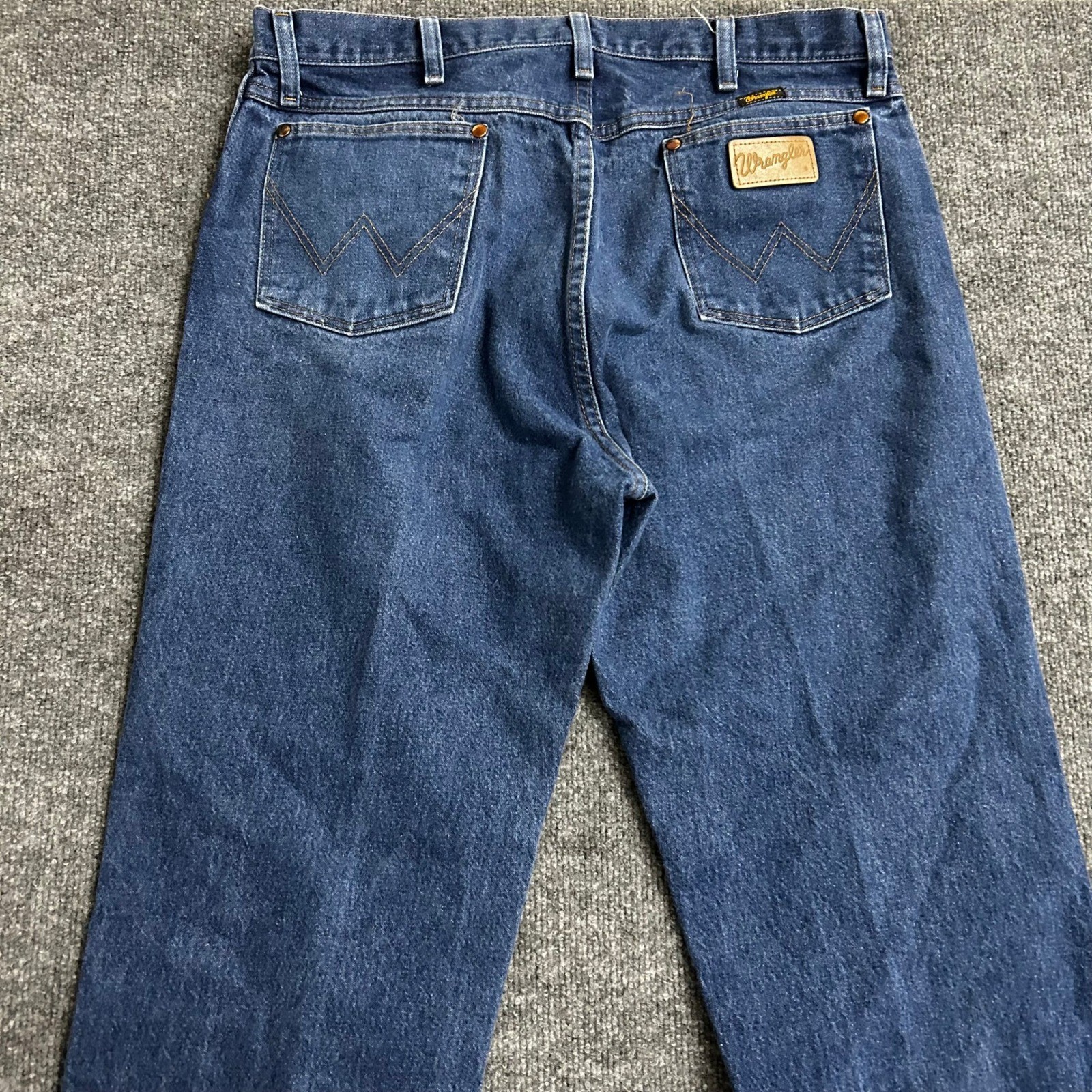 Wrangler Jeans Mens Size 36×40 Blue Cowboy Cut 13MWZ Original Fit Straight Leg