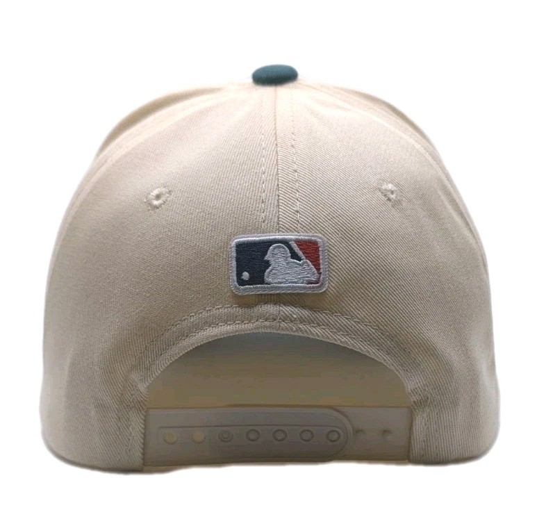 MLB Oakland Athletic Embroidered Baseball Cap-Hat. Adjustable Back Closure